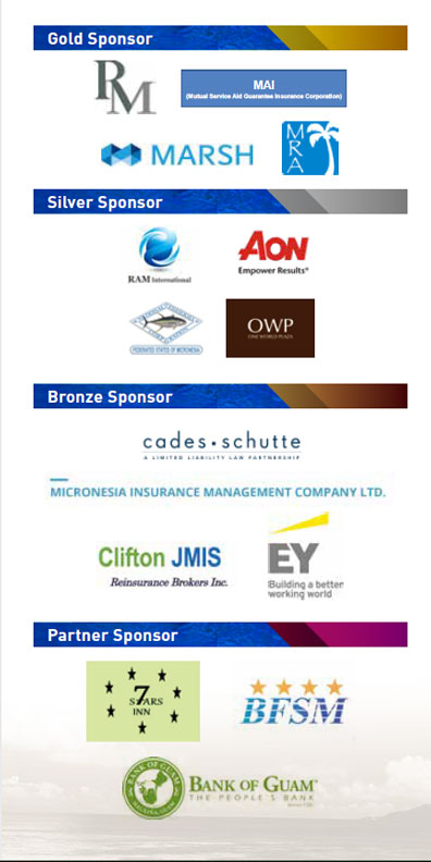 2018 FSM Captive Insturacne Seminar Sponsors